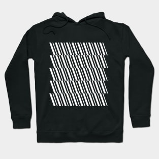 geometric curvy lines Hoodie